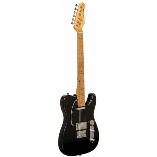 Stagg SET-PLUS BK, elektrická gitara, čierna