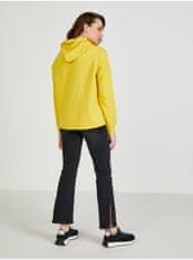 Calvin Klein Žltá dámska vzorovaná mikina s kapucou Calvin Klein XS
