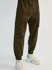 Trendyol Kaki pánske nohavice s vreckami Trendyol XL