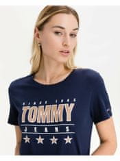 Tommy Jeans Slim Metallic Triko Tommy Jeans XS