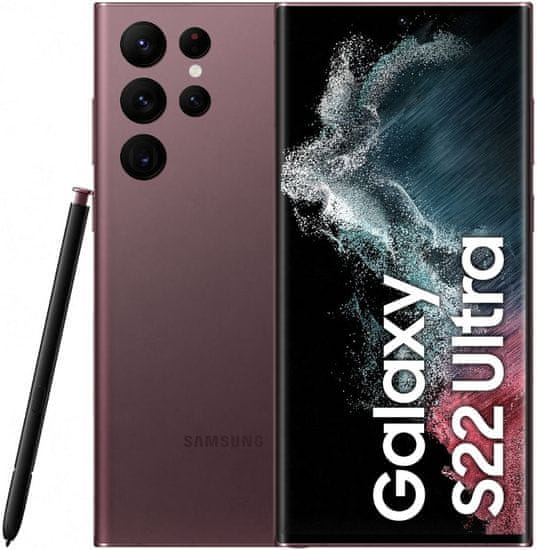 SAMSUNG Galaxy S22 Ultra, 12GB/256GB, Burgundy