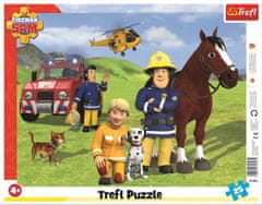 Trefl Puzzle Požiarnik Sam: Na hliadke 25 dielikov