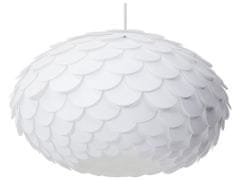 Beliani Elegantná závesná lampa s dizajnom šupín ERGES