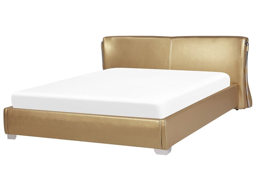 Beliani Zlatá luxusná posteľ 180 x 200 cm PARIS