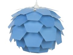 Beliani Malá modrá stropná lampa SEGRE