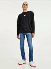 Tommy Jeans Čierne pánske tričko Tommy Jeans M