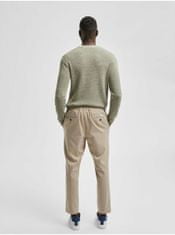 Selected Homme Béžové chino nohavice Selected Homme 36/34