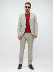 Selected Homme Béžové oblekové slim fit nohavice Selected Homme Maze Saint 46