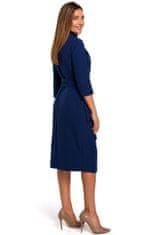 Stylove Dámske spoločenské šaty Krystyn S175 temno modra XL