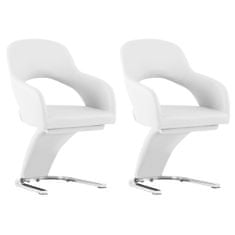 Timeless Tools Jedálenské stoličky Emma, 2 ks, 2 rôzne farby, biele