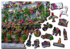 Wooden city Drevené puzzle Londýnska krčma 2v1, 300 dielikov EKO