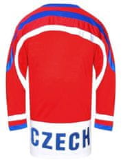 Sportteam Hokejový dres ČR 1, červený Oblečenie veľkosť: M