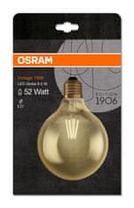 Osram OSRAM Vintage 1906 LED CL GLOBE125 FIL GOLD 55 non-dim 7W / 825 E27