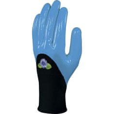 Delta Plus DPVE715 pracovné rukavice - Čierna-Modrá, 8