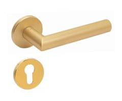 Infinity Line Ronda KRD O M G00 zlatá mat - kľučka k dverám - pre cylindrickú vložku