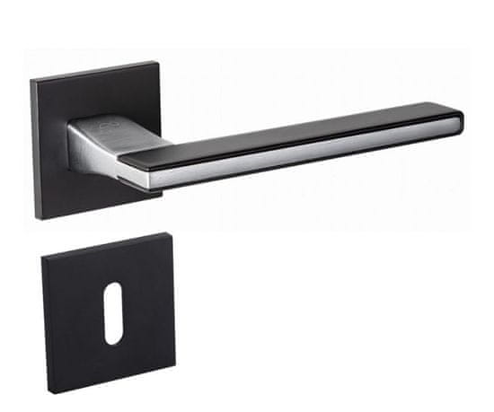Infinity Line Nicola KNIC S B00/M700 čierna/ matný chróm - kľučka k dverám