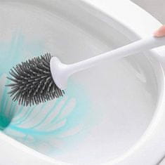 Netscroll Inovatívna antibakteriálna kefa na čistenie toalety so samoodvetrávaným držiakom, ToiletStar