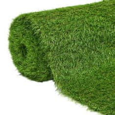 Vidaxl vidaXL Umelý trávnik 1x8 m/40 mm, zelený