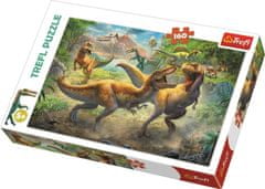 Trefl Puzzle Dinosaur duel 160 dielikov