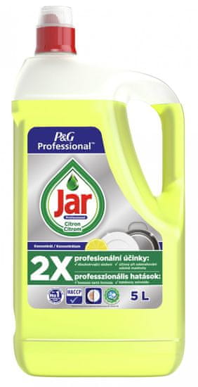 Jar Professional Lemon Koncentrovaný Tekutý Prostriedok Na Umývanie Riadu 5l 