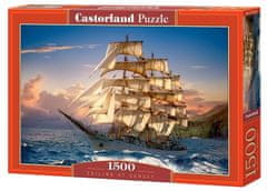Castorland Puzzle Plavba za súmraku 1500 dielikov