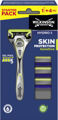 Wilkinson Sword Hydro 5 Skin Protection Sensitive Clampack holiaci strojček 