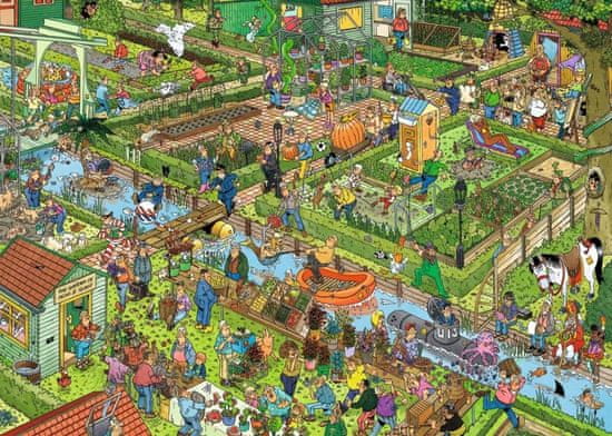 Jumbo Puzzle Zeleninová záhrada 1000 dielikov