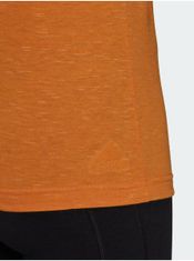 Adidas Tričká s krátkym rukávom pre ženy adidas Performance - oranžová S