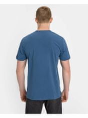 Lee Modré pánske tričko Lee Wobbly Logo S