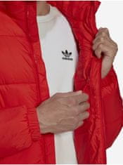 Adidas Červená pánska prešívaná bunda adidas Originals S