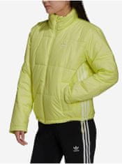 Adidas Neonovo žltá dámska prešívaná bunda adidas Originals L