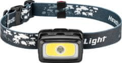 Goobay LED čelovka High Bright 240, čierna - ideálna pre prácu, voľný čas, šport, kempovanie, rybárčenie, poľovníctvo a; 66518