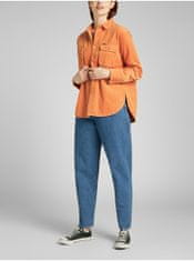 Lee Oranžová dámska menčestrová košeľa Lee Sandy XS
