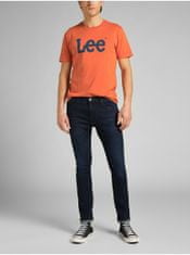 Lee Oranžové pánske tričko Lee Wobbly S