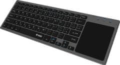 Yenkee klávesnice s touchpadem (YKB 5000CS), šedá