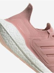 Adidas Ružové dámske bežecké topánky adidas Performance Ultraboost 22 38
