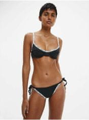Calvin Klein Čierny dámsky spodný diel plaviek Calvin Klein XS