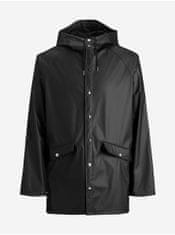 Jack&Jones Čierna ľahká bunda s kapucňou a povrchovou úpravou Jack & Jones Winston S
