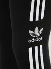 Adidas Čierne dámske legíny s pásom adidas Originals Trefoil XS