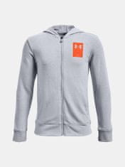 Under Armour Mikina UA Rival Terry FZ Hoodie-GRY M