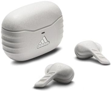 športové slúchadlá do uší Adidas zne anc ľahučké rýchlonabíjanie nabíjací box odolné vode a potu Bluetooth technológia pohodlné pútavý zvuk handsfree funkcia