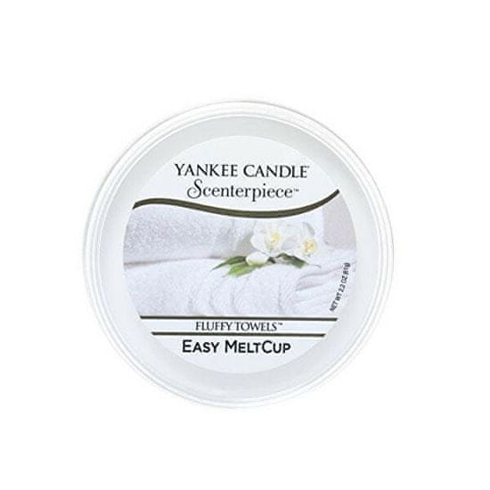 Yankee Candle Vosk do elektrickej aromalampy Nadýchané osušky (Fluffy Towels) 61 g