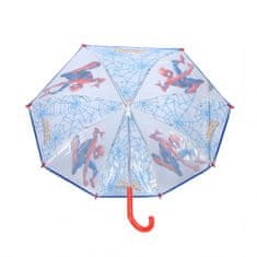 Vadobag Deštník Spiderman transparentní 72cm