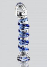 Toyjoy Glass Worxx G-Spot Gemstone sklenené dildo