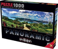 AnaTolian Panoramatické puzzle Bospor z Otagtepe 1000 dielikov
