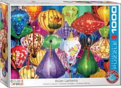 EuroGraphics Puzzle Ázijské lucerny 1000 dielikov