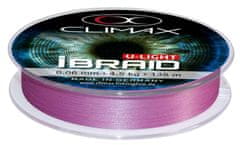 Climax Splietané šnúry iBraid U-Light fluo-fialová 135m 0,04mm / 3kg