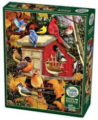 Cobble Hill Puzzle Vtáčia búdka na jeseň 1000 dielikov