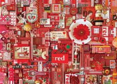 Cobble Hill Puzzle Farby dúhy: Červená 1000 dielikov