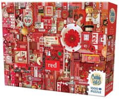 Cobble Hill Puzzle Farby dúhy: Červená 1000 dielikov